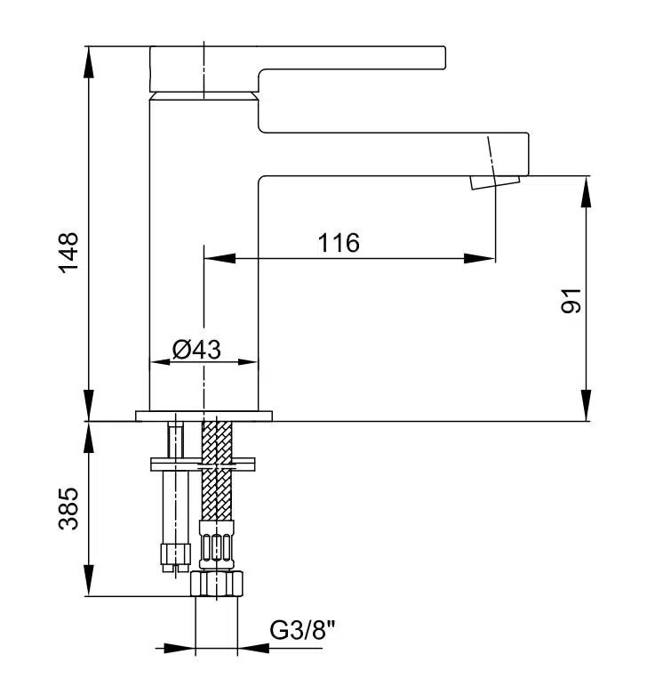 Eca Mina Lavabo Bataryası 102108920H