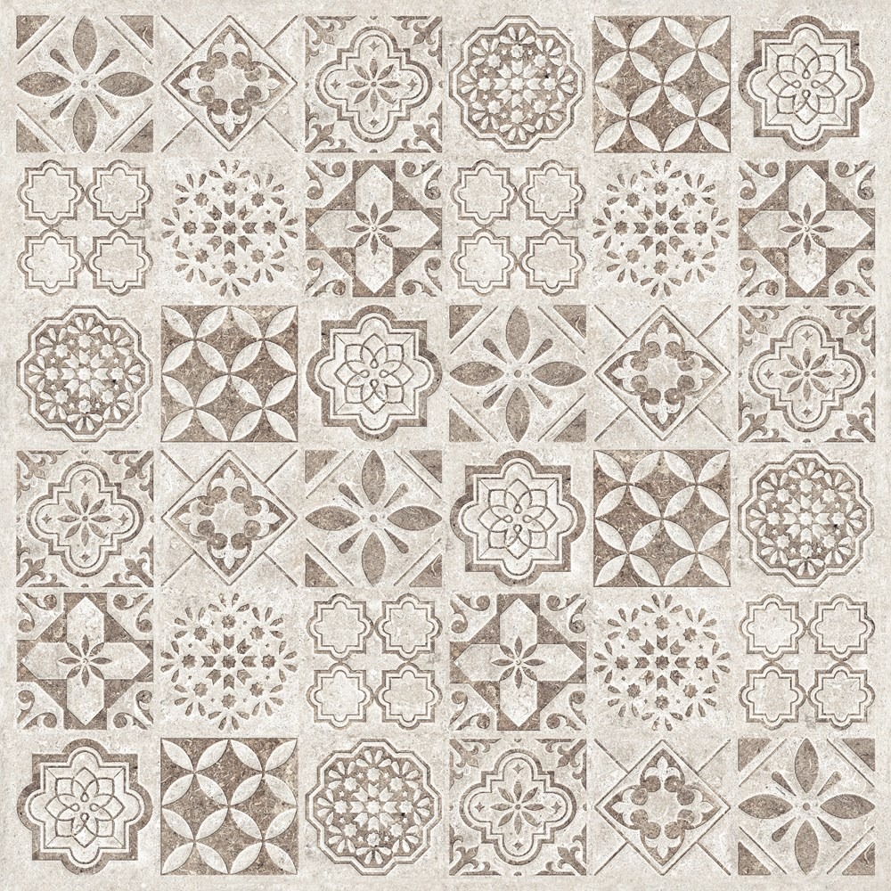 60X60 MOTIVE MAT NATURAL