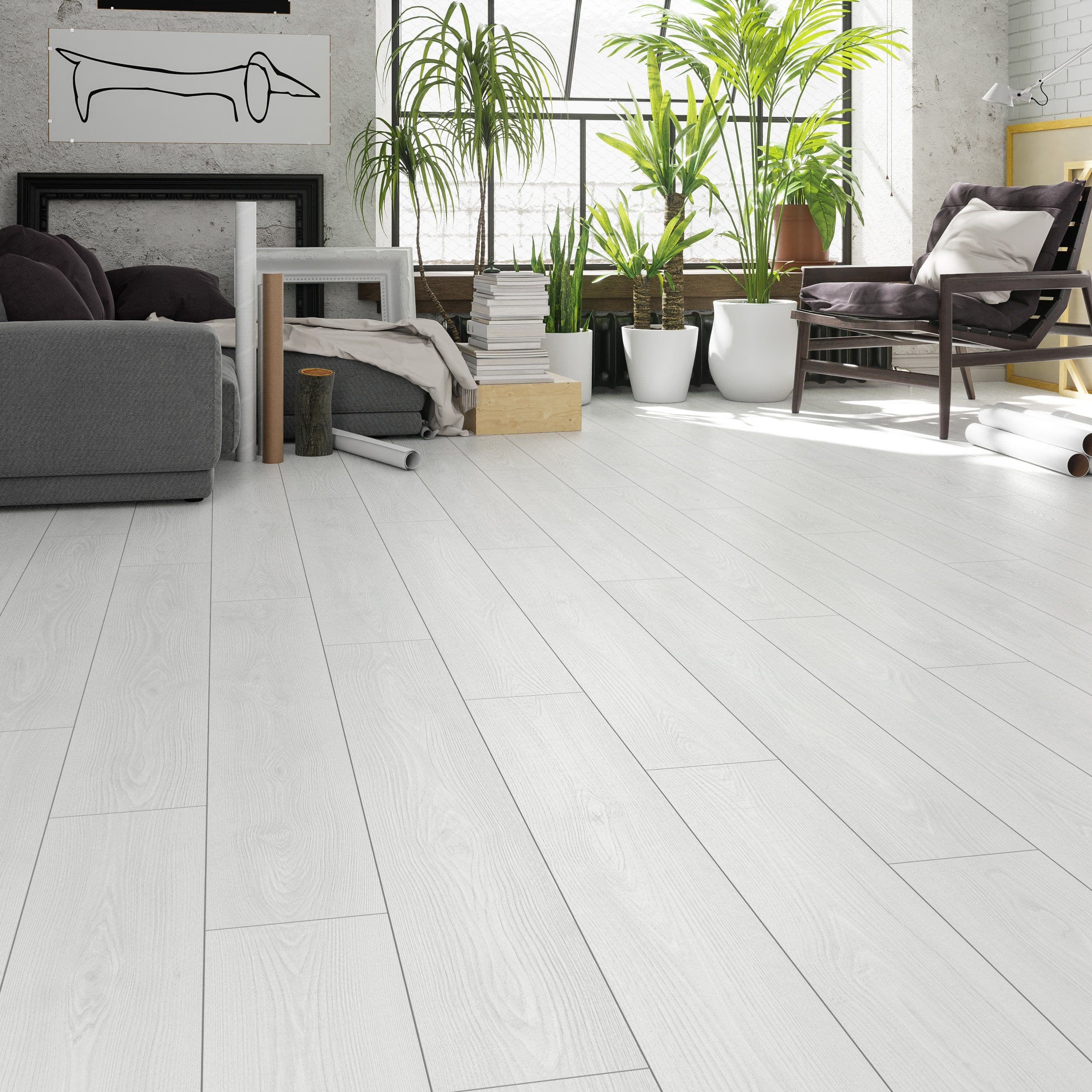 ÇAMSAN GLORIA SERİSİ Milda - 6007 12mm Derzli LAMİNANT PARKE