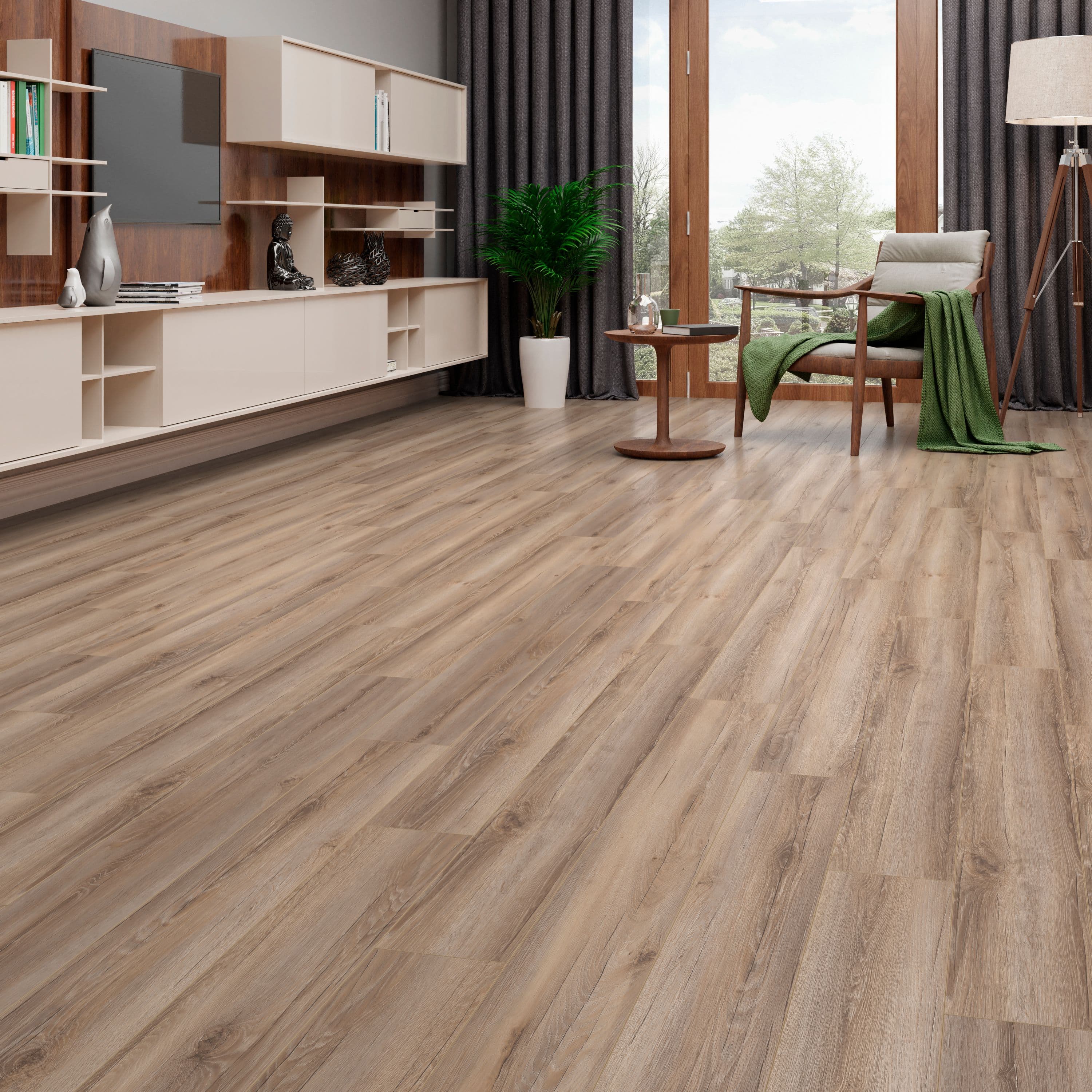 ÇAMSAN AVANGARD SERİSİ Otantik Meşe - 4525 10mm Derzli LAMİNANT PARKE