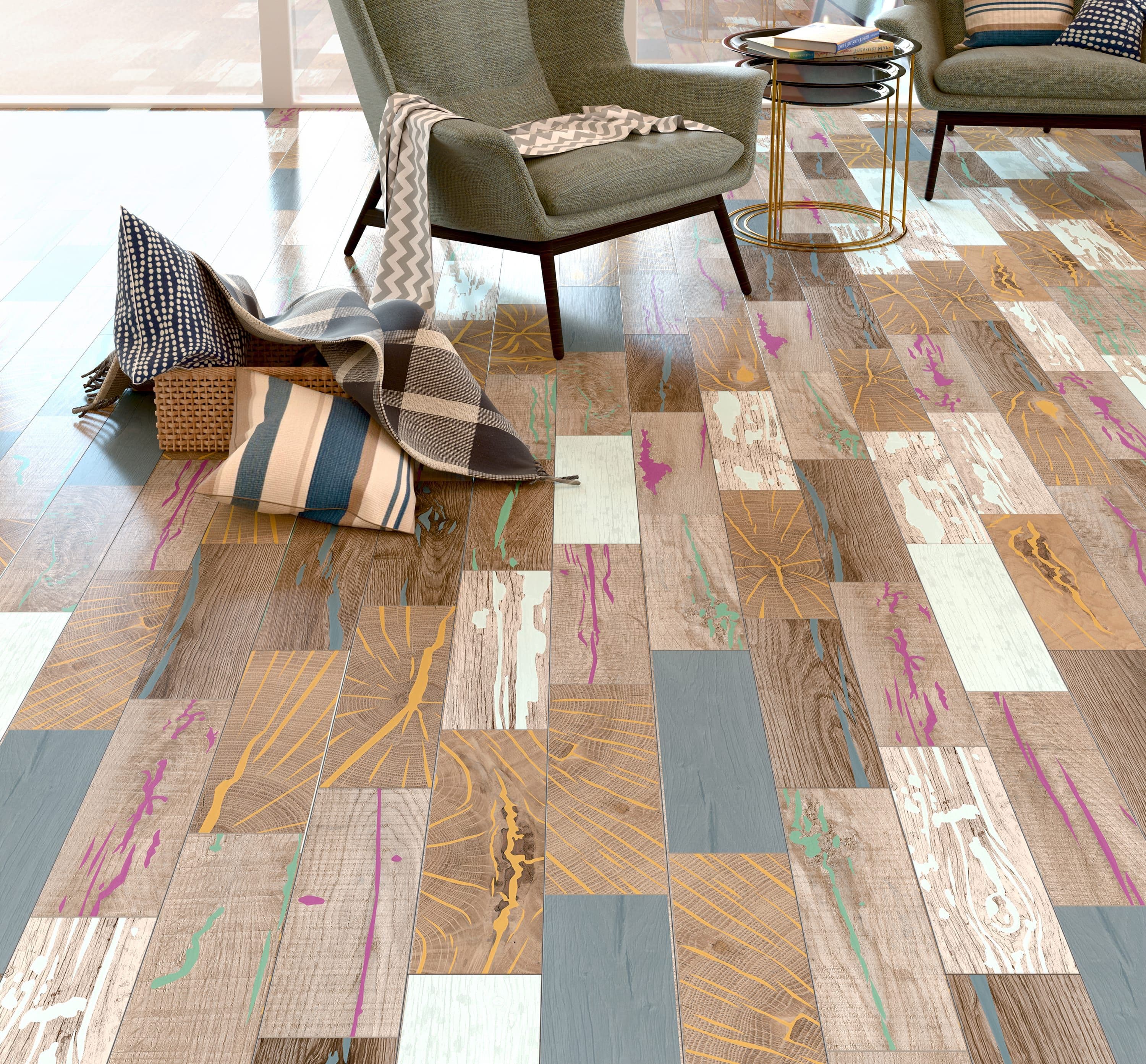 ÇAMSAN AVANGARD SERİSİ Anemon - 4540 10mm Derzli LAMİNANT PARKE