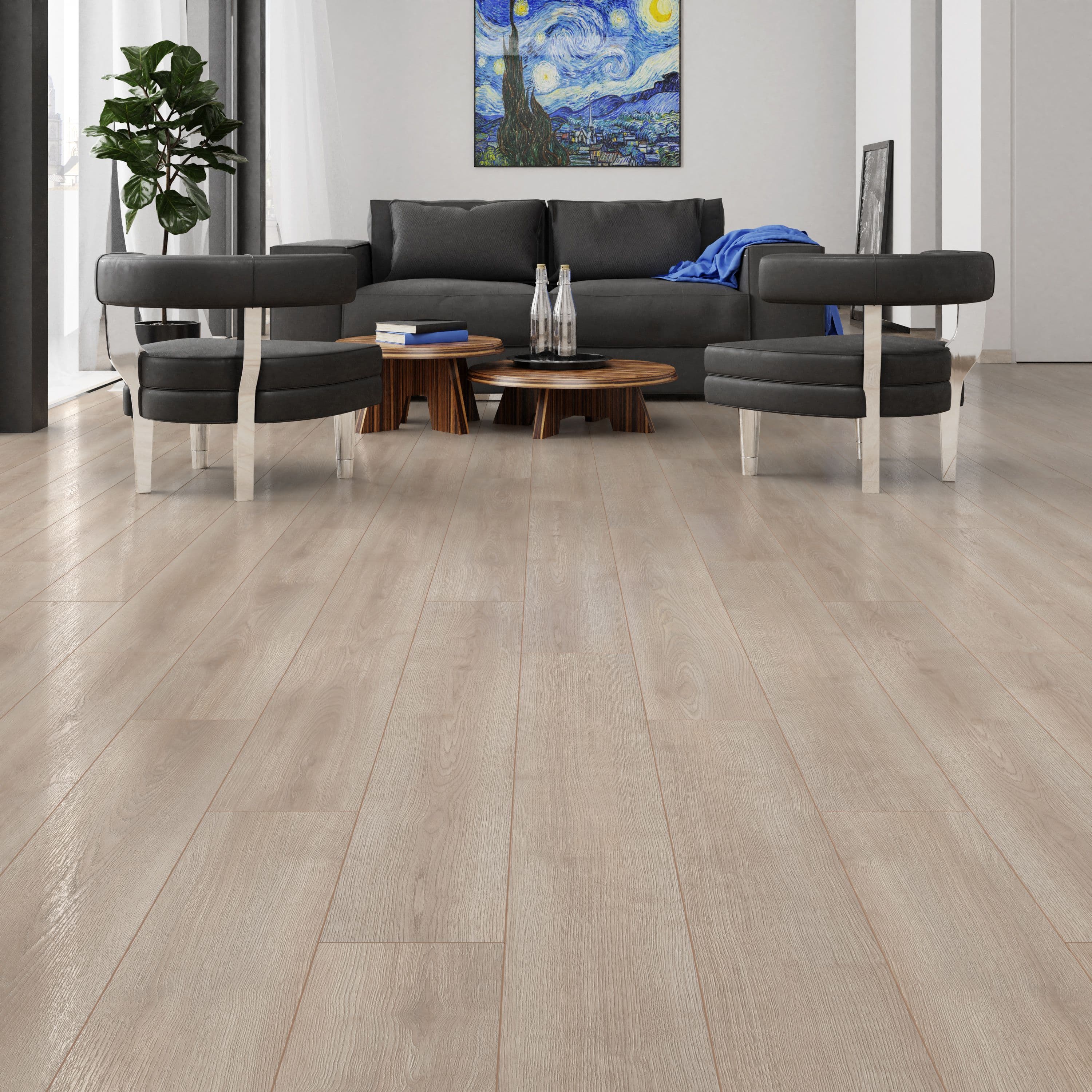 ÇAMSAN PLATINUM SERİSİ Soft Meşe - 2100 10mm Derzli LAMİNANT PARKE