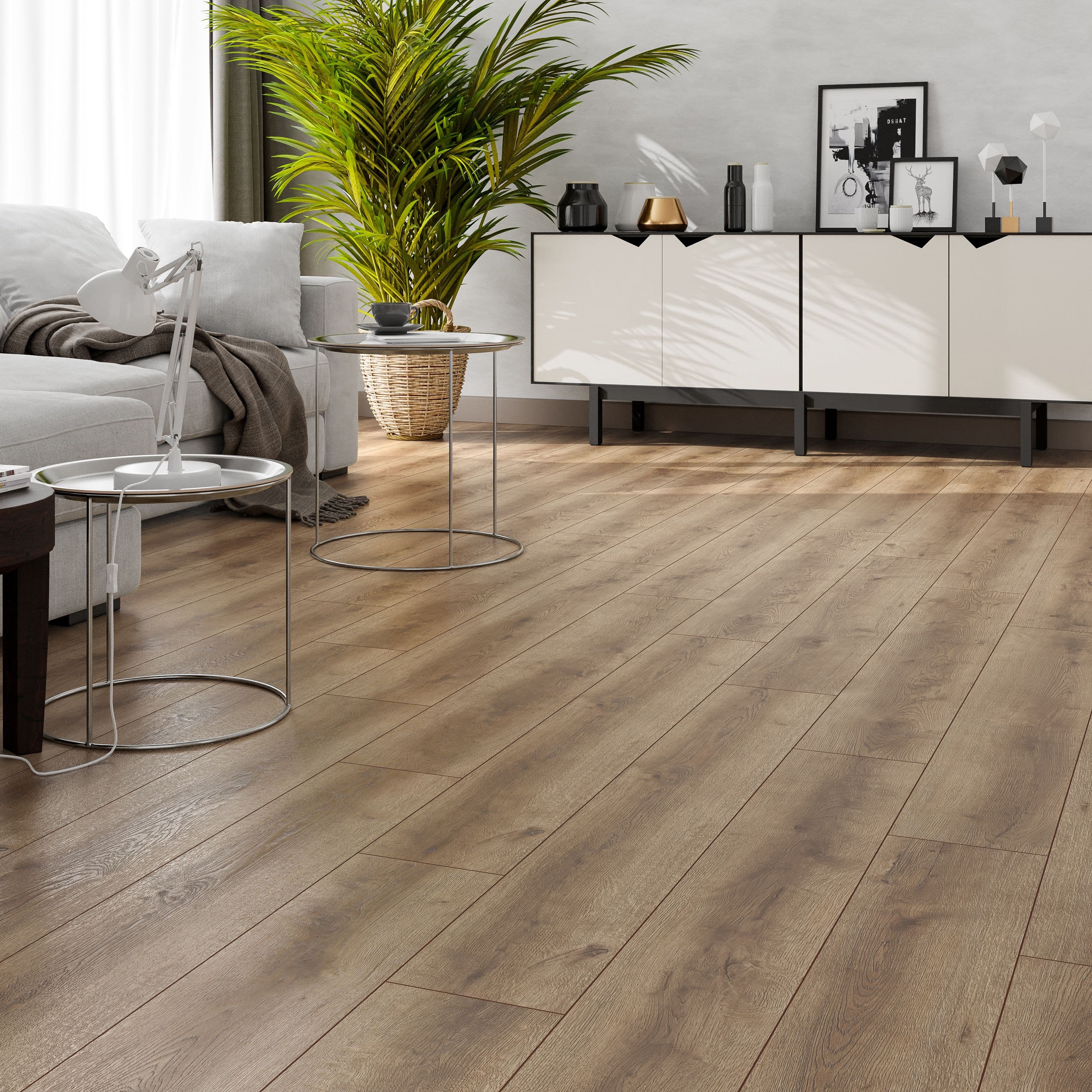 ÇAMSAN MODERN LONG SERİSİ Ovenkol - 726 8mm Derzli LAMİNANT PARKE