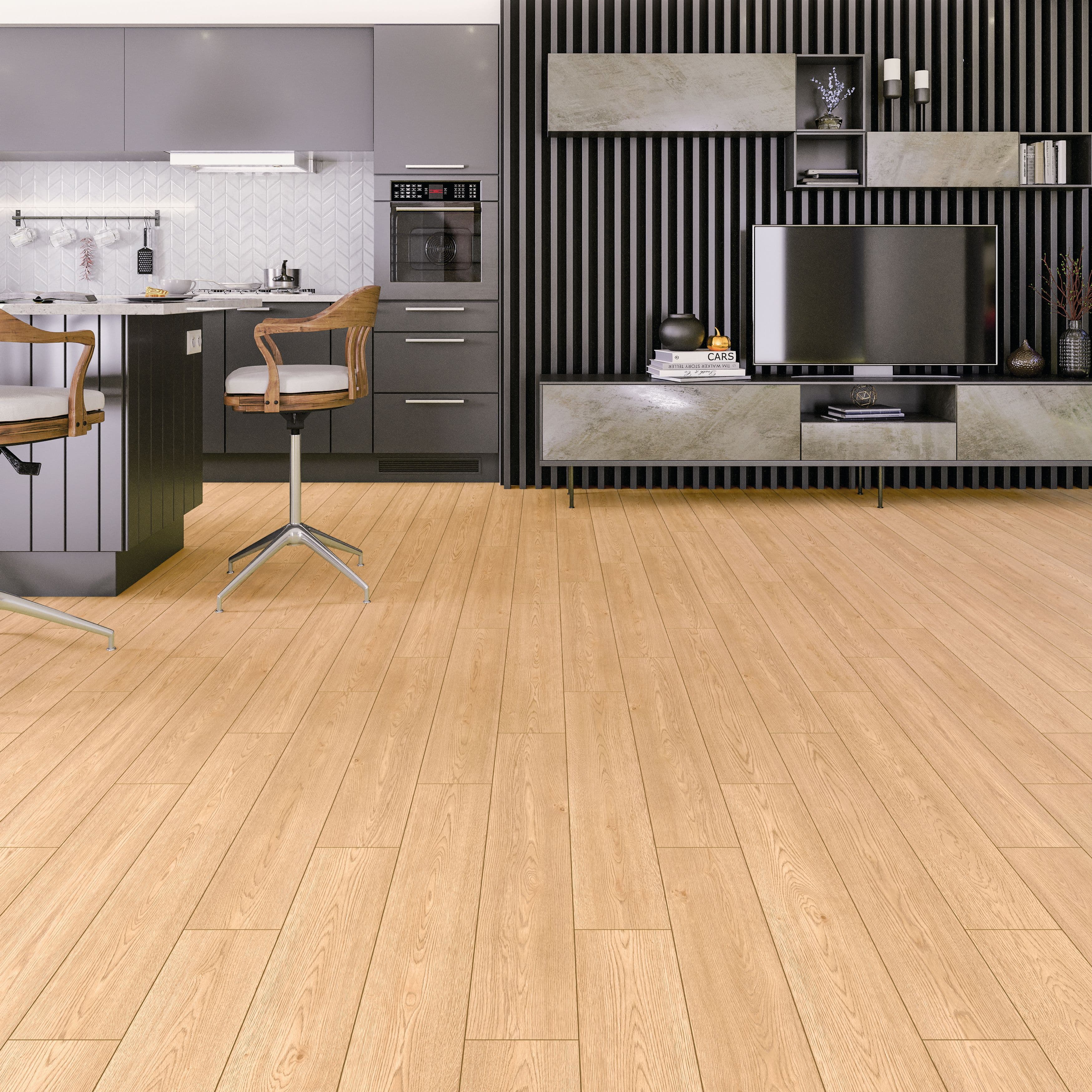 ÇAMSAN MODERN SERİSİ Falya - 718 8mm Derzli LAMİNANT PARKE