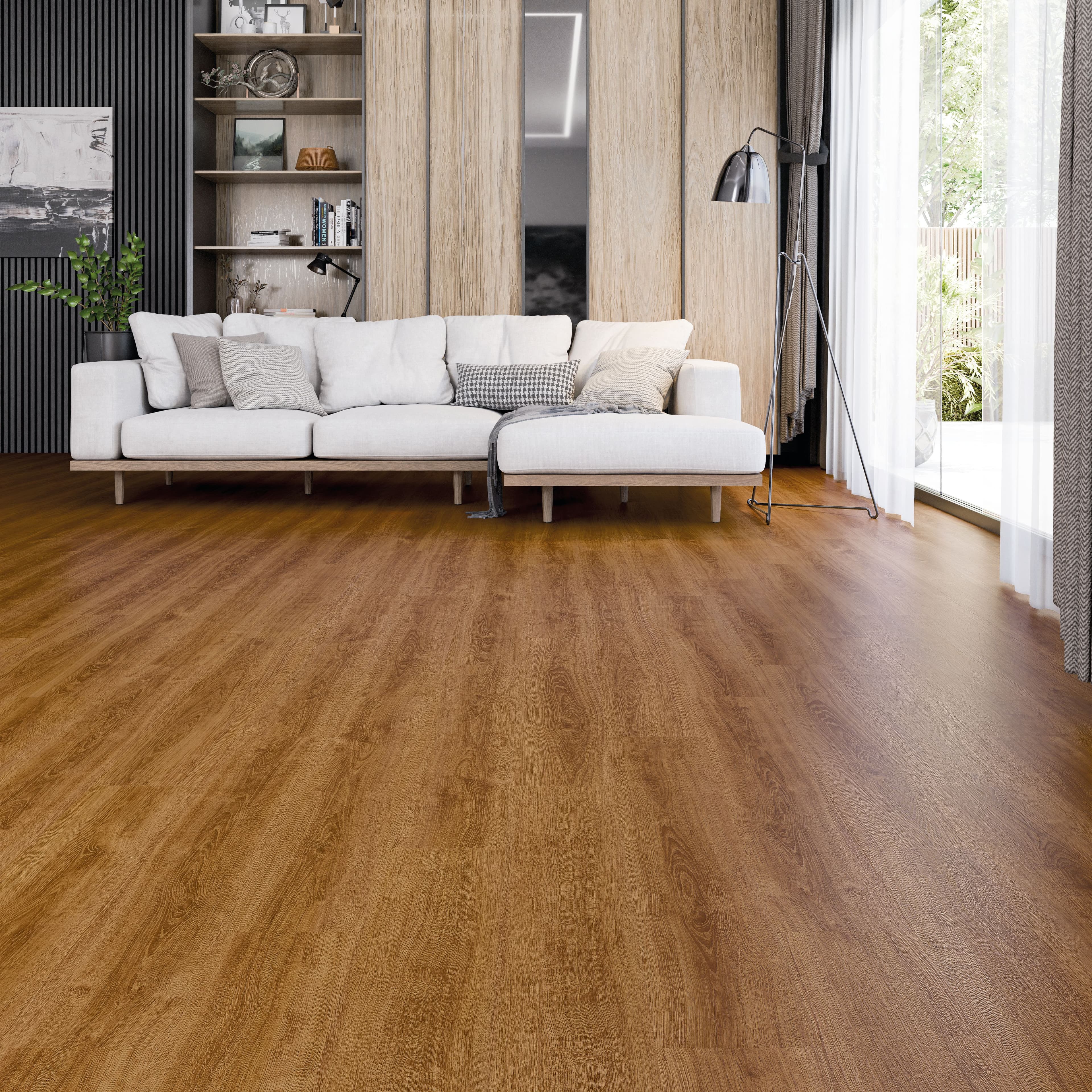 ÇAMSAN KLASİK SERİSİ Volga Meşe - 731 8mm Derzsiz LAMİNANT PARKE