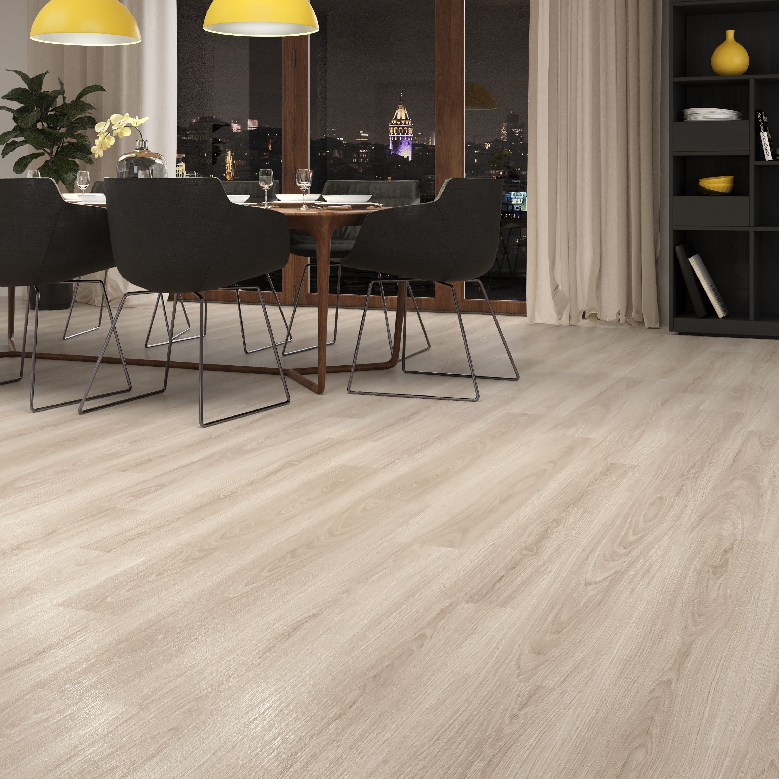 ÇAMSAN KLASİK SERİSİ Milas Meşe - 1500 8mm Derzsiz LAMİNANT PARKE