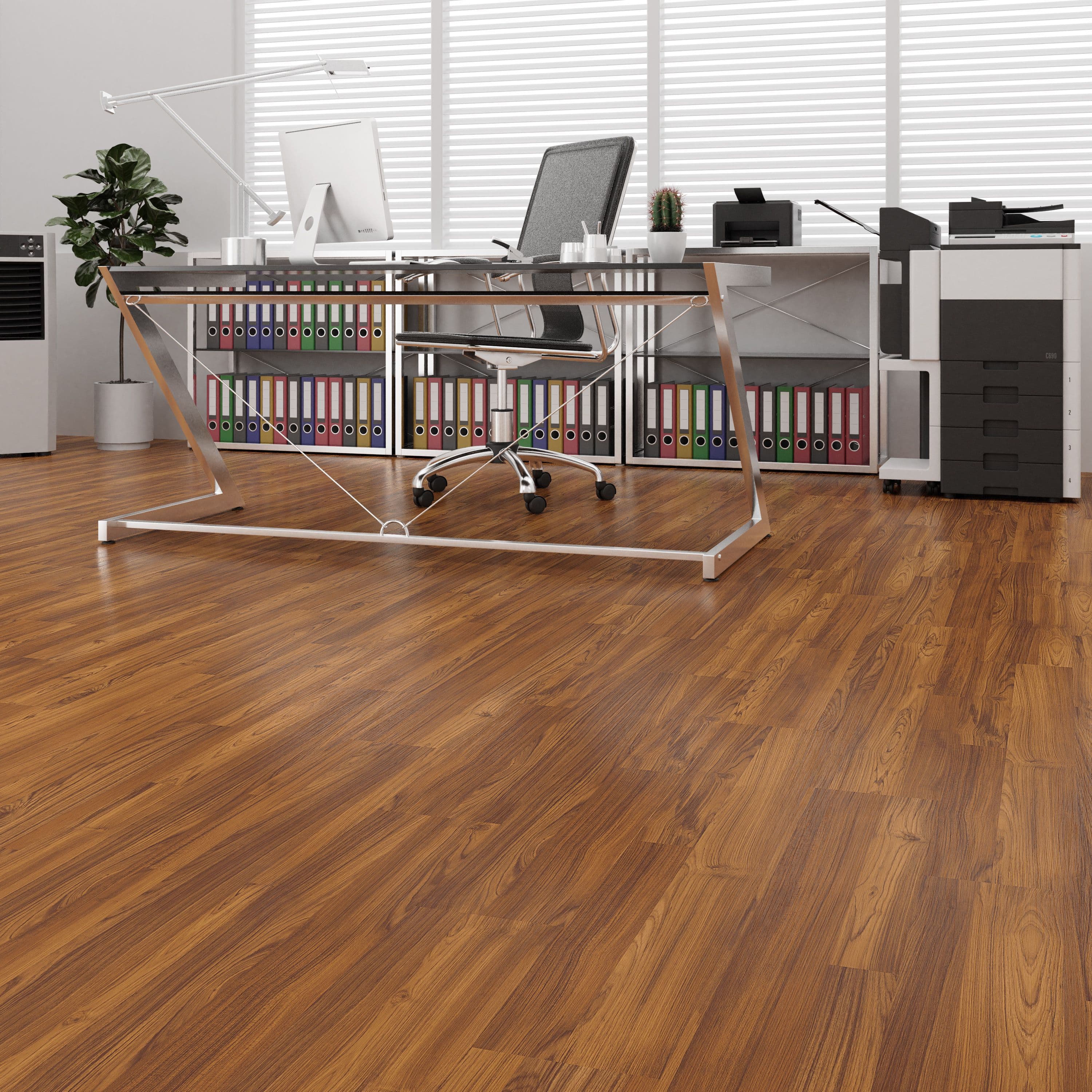 ÇAMSAN KLASİK SERİSİ Kashmir Teak - 550 8mm Derzsiz LAMİNANT PARKE