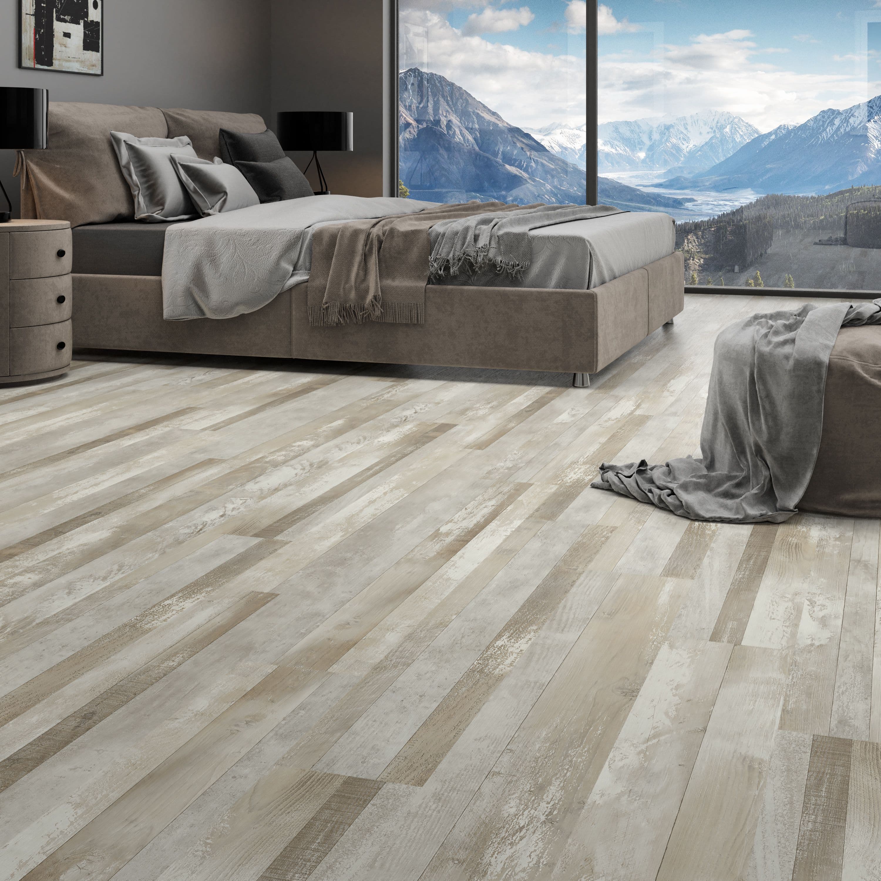 ÇAMSAN KLASİK SERİSİ Efes Çam - 713 8mm Derzsiz LAMİNANT PARKE