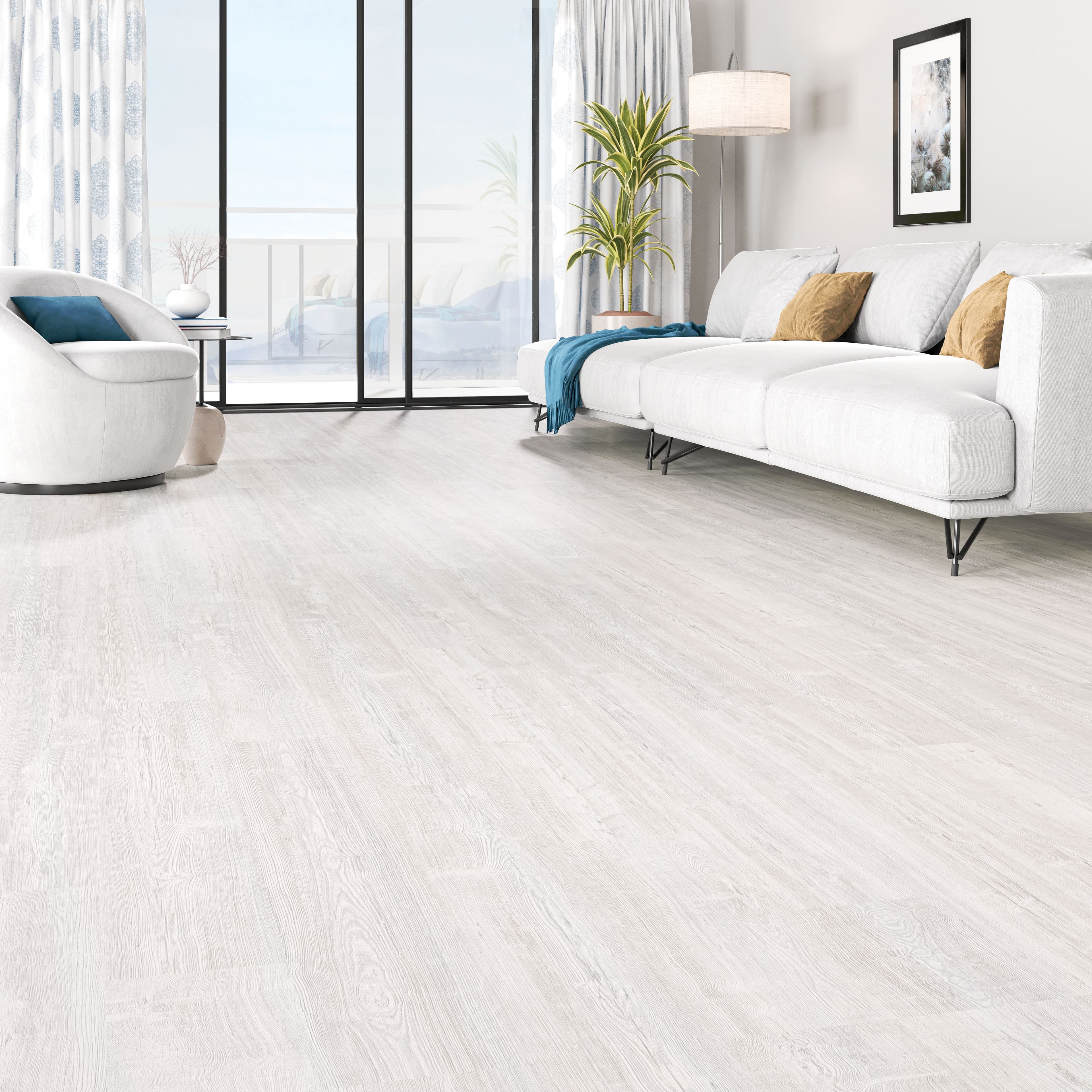 ÇAMSAN KLASİK SERİSİ Batı Çam - 702 8mm Derzsiz LAMİNANT PARKE