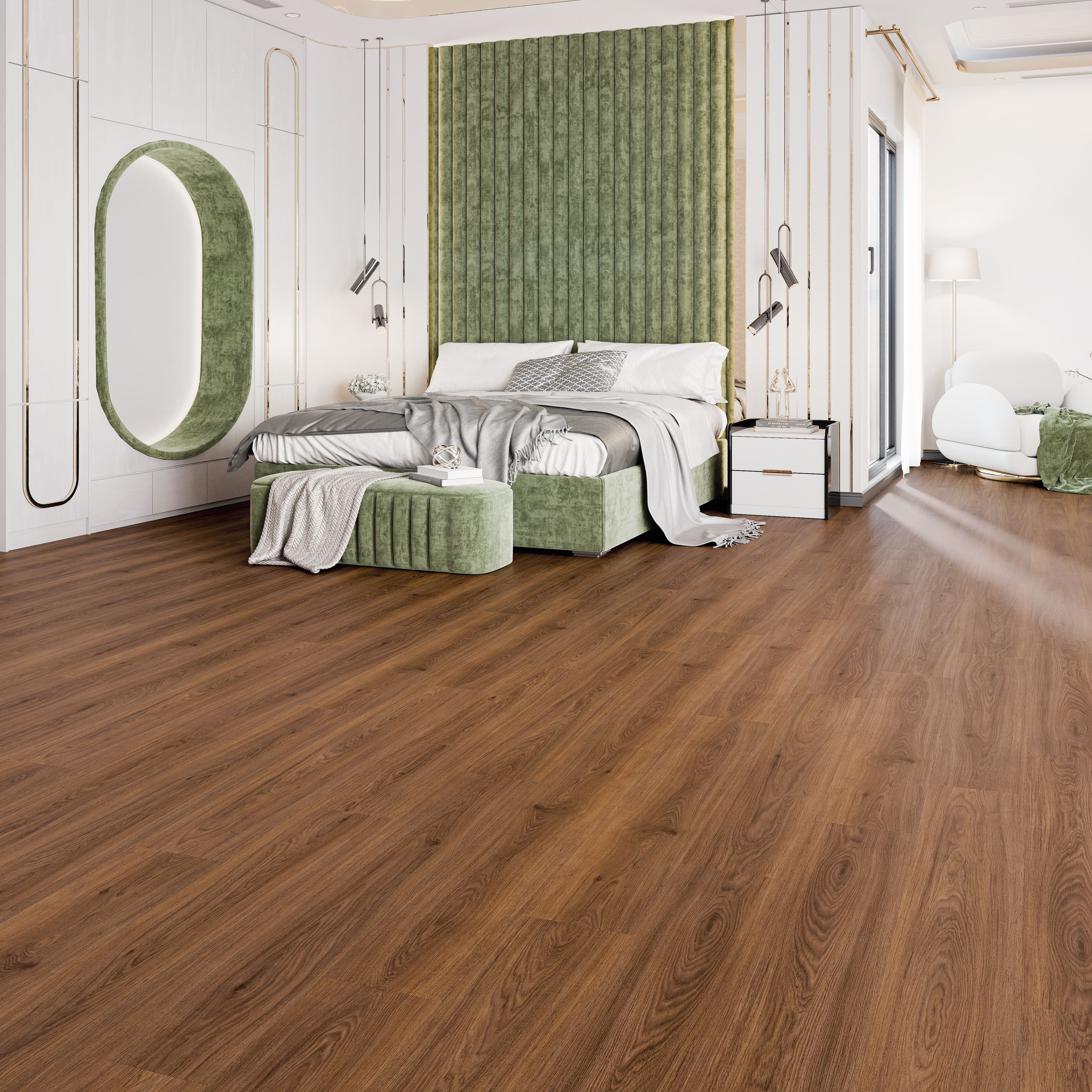 ÇAMSAN SILVER SERİSİ Kaçkar Meşe - 5016 8mm Derzsiz LAMİNANT PARKE