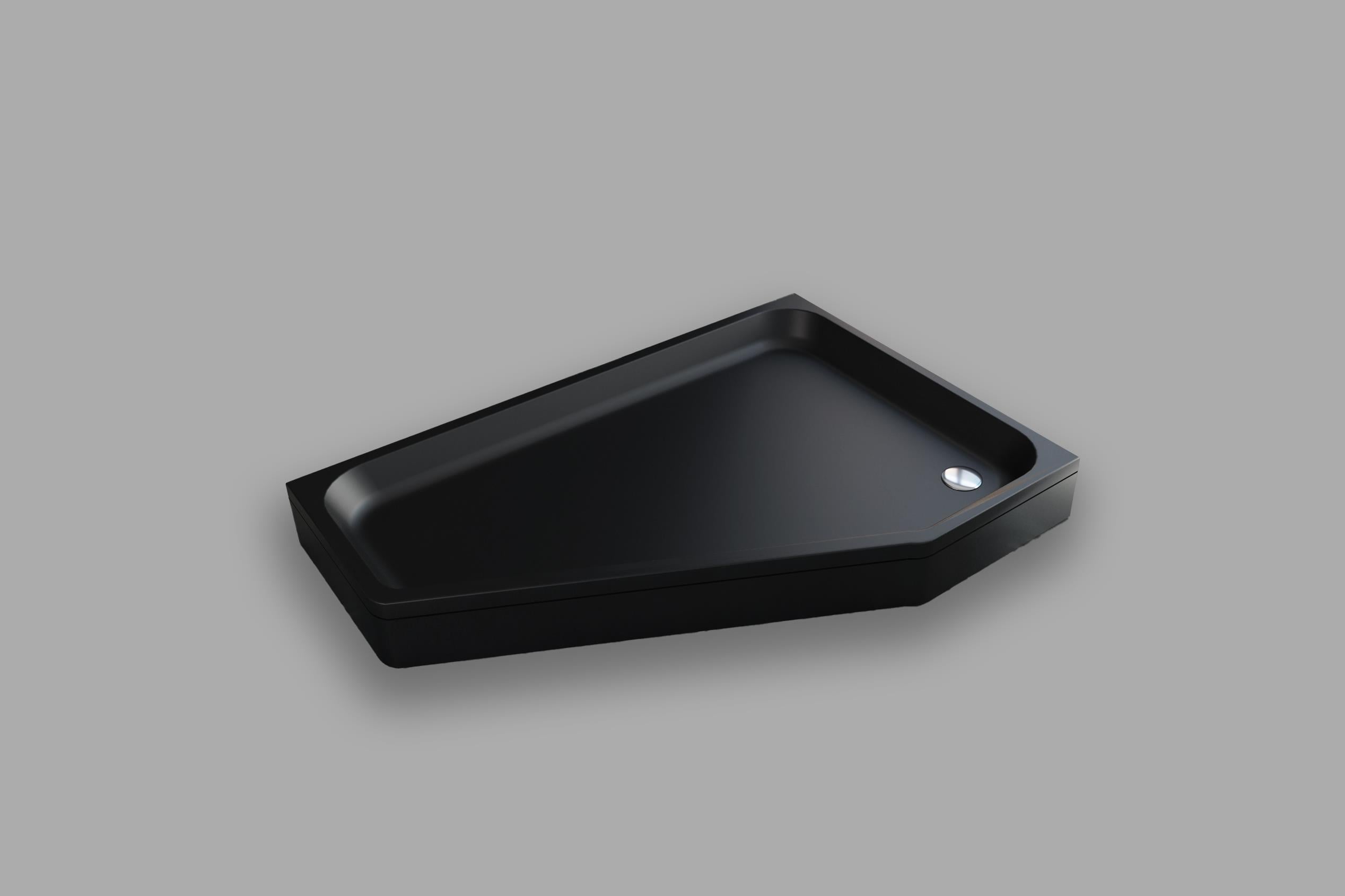 Aquanil TAFF Panelli Beşgen Duş Teknesi