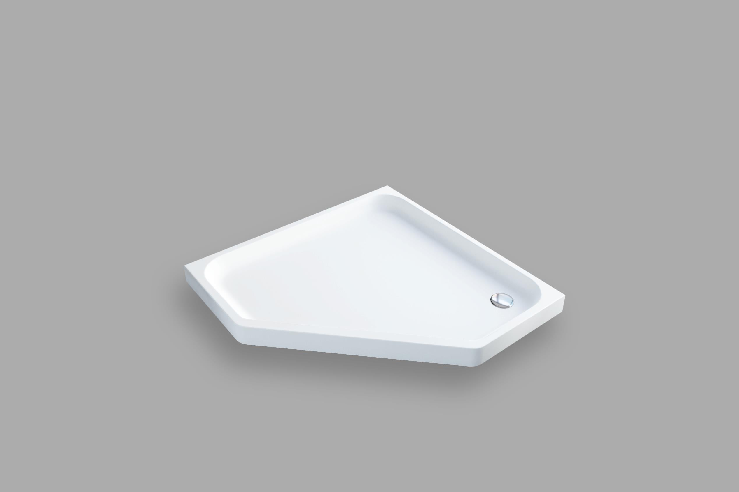 Aquanil PLATE Flat Beşgen Duş Teknesi