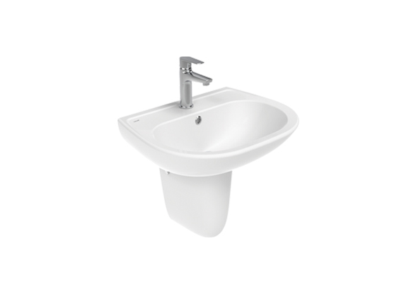 CREAVİT SEDEF 555x184x445AYAKLI LAVABO SD055-00CB00E-0000