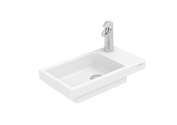 CREAVİT ELMAS 450x100x250MOBİLYA UYUMLU LAVABO TP025-00CB00E-0000