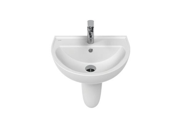 CREAVİT OVAL 520x175x408AYAKLI LAVABO TP155-00CB00E-0000