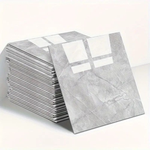 Gri Mermer Desenli Alüminyum Plastik Duvar Sticker