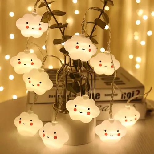 2m 10lu Gülen Bulut Led