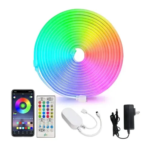 5m 16 Renk 4 Fonksiyonlu Esnek Şerit Neon LED