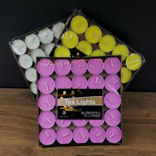 Dekoratif Tealight Mum 50 Adet 